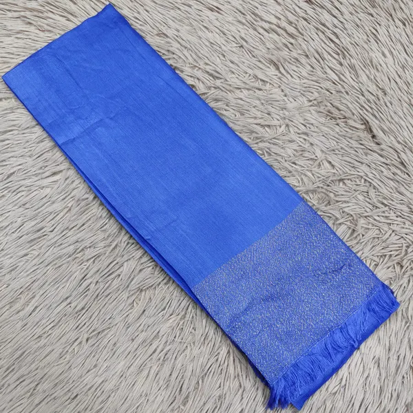 Big Size Soft Rayon Hijabs with Broad Golden Zari Border | HJ18